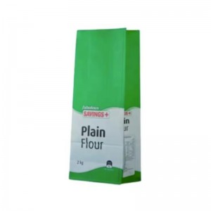 Нов стил 1 кг 2 кг пшенично брашно Захарна опаковка хартиена торбичка